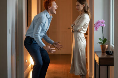 ¿¡Has perdido completamente la cabeza?! ¿Por qué mi madre dice que te negaste a sacar un préstamo para ella?” gritó el esposo.