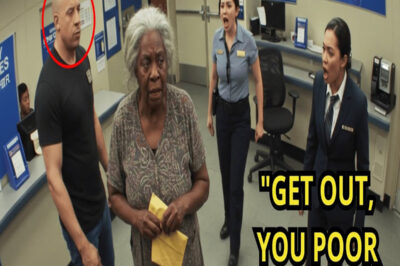 Mujer negra anciana es humillada en el banco, por suerte Vin Diesel estaba allí.