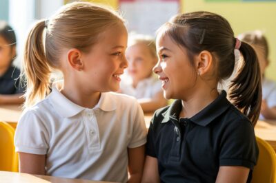 Una niña de 6 años le dijo a su madre que encontró en la escuela a una niña negra que se parece mucho a ella y lo que reveló la prueba de ADN fue completamente inesperado.