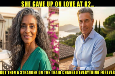 SHE GAVE UP ON LOVE AT 62… BUT THEN A STRANGER ON THE TRAIN CHANGED EVERYTHING FOREVER