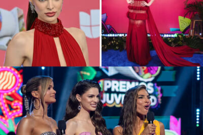 Nadia Ferreira deslumbra y rompe récord con seis vestidos en Premios Juventud 2025