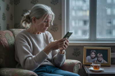 At 65 I realized that the scariest thing isn’t ending up alone, but begging your children to call—knowing you’re a burden to them.