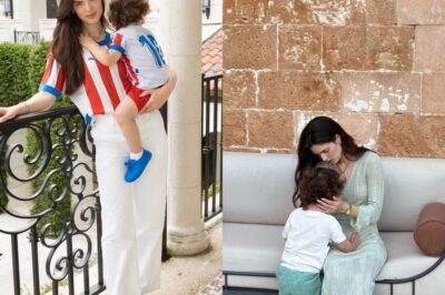 Nadia Ferreira presumió con mucho amor el tierno regalo que le hizo su pequeño Marquitos