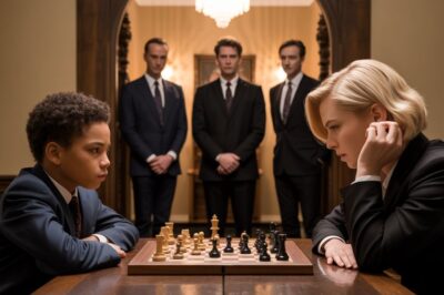 Una mujer adinerada invita al hijo de su criada a jugar al ajedrez por diversión, sin saber que es un prodigio.