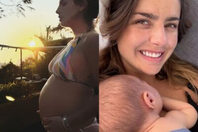 Michelle Renaud enternece al mostrar cómo crece su segundo bebé