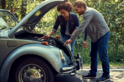 MUJER NEGRA ayuda a un MILLONARIO a arreglar su auto averiado – cuando ve el ANILLO en su dedo… Quedó atónito.