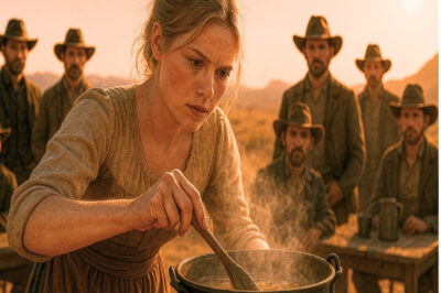 Ella aceptó cocinar para los vaqueros… sin saber que uno de ellos era el dueño del rancho.