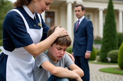 El Hijo del Multimillonario Nunca Pudo Caminar – Lo Que Hizo la Empleada Negra Sorprendió a Todos…