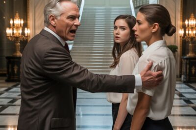 ¡No Toquen A Mis Hijas! — Gritó El Millonario, Pero La Nueva Empleada De Limpieza Se Volvió Y Dijo..