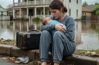 Mi marido me echó de casa con nuestro bebé recién nacido por culpa de mi suegra.