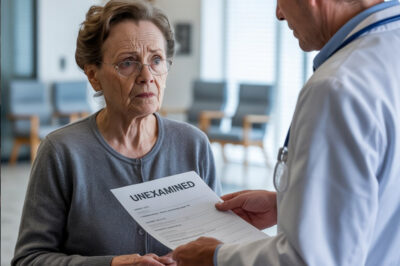 La doctora le entregó un papel: “No vayas a casa, ¡huye!” Esa noche, ella descubrió la razón…