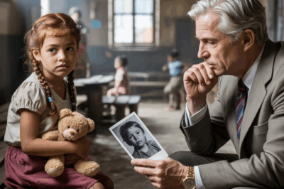 ERA LA ÚLTIMA NIÑA DEL ORFANATO QUE NADIE QUERÍA ADOPTAR – HASTA QUE UN MILLONARIO VIO LA FOTO QUE..