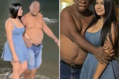 El aspecto físico de este señor mayor que atrajo el interés de esta hermosa jovencita
