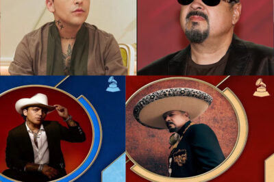 Los cantantes compiten por el premio a “Mejor Álbum de Música Ranchera” este año.