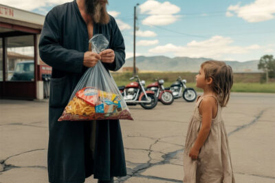 Niña pequeña pide ayuda a un motero para alimentar a su hermano hambriento6 min de lectura