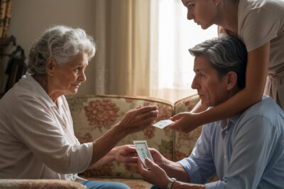 Mi Hijo Me Extendió El Dinero En El Día De Las Madres, Pero Mi Nuera Lo Arrancó De Su Mano Y Se Lo..