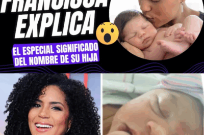 “¡Revelación Sorprendente! Francisca Explica el Significado Oculto del Nombre de Su Hija Raffaella”