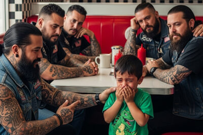 Niño ofrece 120 pesos a quince bikers para que maten a su padrastro abusivo