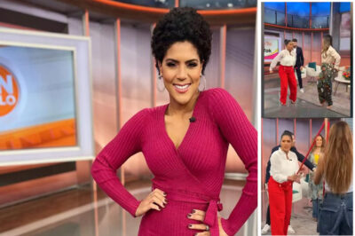 Francisca Lachapel sufre aparatosa caída en vivo durante su esperado regreso a Despierta América