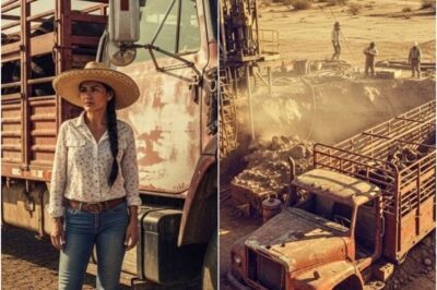 Ella desapareció con el camión y 40 toros —7 años después, una sonda de petróleo perfora esto en…