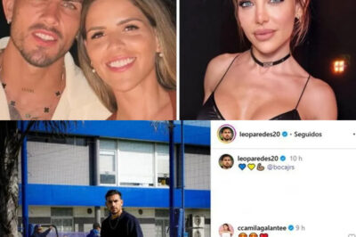 Tras el escándalo con Evangelina Anderson, la esposa de Leandro Paredes salió a decir lo suyo