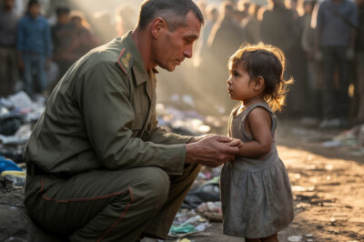 Un padre regresó del ejército y encontró a su hija en un vertedero. Lo que hizo después dejó a todos en silencio.