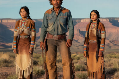 Pobre ranchero salvó a dos gigantes hermanas apache. Al día siguiente, su jefe llegó con una decisión…