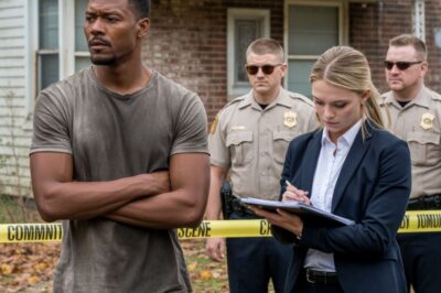 ¡Escándalo en una calle tranquila de Texas! Dos impostores en chalecos tácticos intentan detener a un dueño de casa, pero el hombre que eligieron no era cualquier residente: era el agente del FBI que nunca debieron molestar