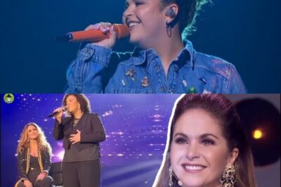 Lucerito Mijares le saca unas lágrimas a su madre Lucero al cantar una de sus canciones