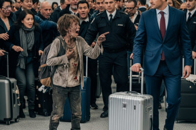 “¡No subas al avión! ¡Va a explotar!” – Gritó un niño sin hogar a un empresario rico, y la verdad dejó a todos sin palabras…