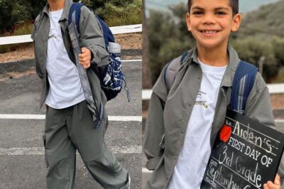 Hijo de Alejandra Espinoza regresa a clases