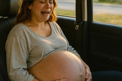 Mi marido me dejó sola en el coche mientras estaba teniendo un bebé…