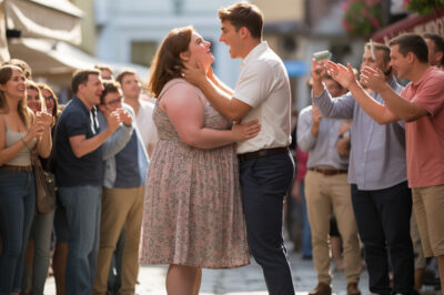 “Tus curvas me vuelven loco” —le declaró a la chica gorda de la que todo el pueblo se burlaba…