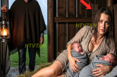 RANCHERO ESCUCHA RUIDOS EN EL GRANERO Y AL LLEGAR ENCUENTRA A UNA JOVEN CON DOS RECIÉN NACIDOS