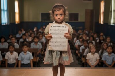 A una niña pobre le pidieron que cantara en la escuela como una broma… ¡Pero su voz dejó a la sala sin palabras!