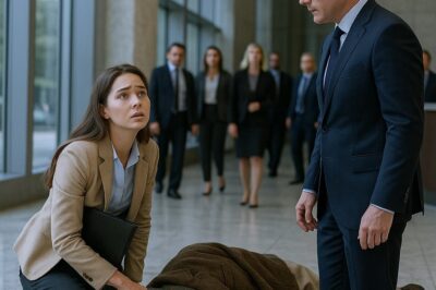 ¡Estaba a punto de despedirme por ayudar a un anciano caído! Entonces el director ejecutivo entró y lo llamó «¡Papá!»…