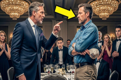 “Un millonario humilla a un camionero pobre en público, sin saber que él había salvado a su heredero.”