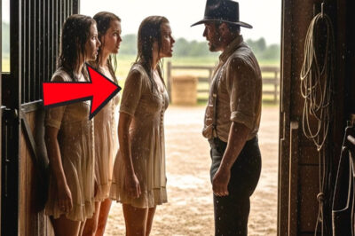 El ranchero ofreció su establo a tres mujeres que huían… No imaginó que esa noche le pedirían dormir con él.