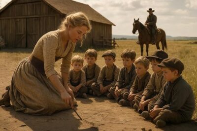 Ella Aceptó Enseñar a Siete Niños Huérfanos, Sin Saber Que Un Misterioso Hombre Los Vigilaba…