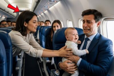 Bebé Del Millonario Lloraba Muchísimo En El Avión — Hasta Que Madre Soltera Pobre Hizo Increíble