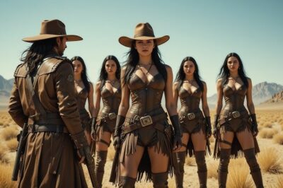 Cinco viudas apaches tocaron su puerta… y cambiaron para siempre la vida del ranchero…