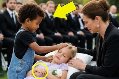 El hijo de la criada vio algo extraño en la hija del millonario y detiene el funeral,,