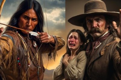 SU PROPIO PADRE LA GOLPEABA ANTE TODOS… HASTA QUE EL GUERRERO APACHE DIJO “AHORA ES MÍA”..