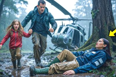 PADRE VIUDO ENCUENTRA A UNA PILOTO HERIDA EN LA TORMENTA… SIN SABER QUE ERA UNA MILLONARIA Y…