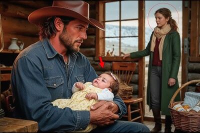 VAQUERO CRIABA SOLO A SU BEBÉ TRAS PERDER A SU ESPOSA, HASTA QUE ELLA LLEGÓ CON COMIDA.