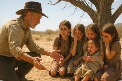 Un Ranchero Encontró a Cinco Niñas Llorando Juntas—Y Les Dijo: “Desde Hoy, Yo Soy Su Padre”…