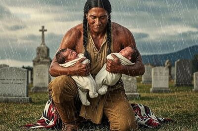 NADIE QUISO A LOS GEMELOS TRAS EL ENTIERRO DE SU MADRE… PERO UN APACHE LOS TOMÓ EN SUS BRAZOS…