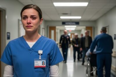 Enfermera suspendida por ayudar a un veterano de 82 años — 12 minutos después, un hombre llega y deja a todos en silencio…