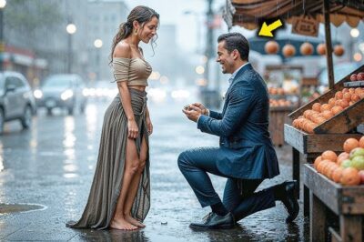 UN MILLONARIO LE PIDIÓ QUE FINGIERA SER SU NOVIA POR 5 MINUTOS… LO QUE ELLA HIZO LO DEJÓ EN SHOCK…