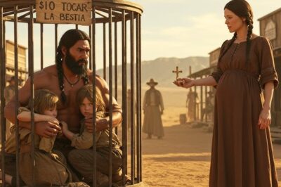 Todos Temían Al Apache Enjaulado… Hasta Que La Viuda Pidió Comprarlo Con Su Anillo De Bodas….